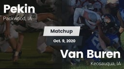 Matchup: Pekin vs. Van Buren  2020