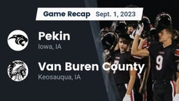 Recap: Pekin  vs. Van Buren County  2023