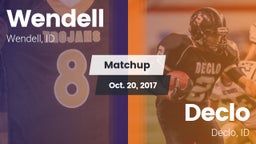 Matchup: Wendell vs. Declo  2017