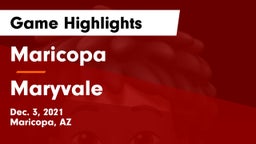 Maricopa  vs Maryvale  Game Highlights - Dec. 3, 2021