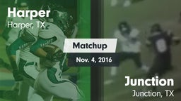 Matchup: Harper vs. Junction  2016