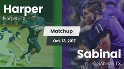 Matchup: Harper vs. Sabinal  2017