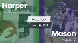 Matchup: Harper vs. Mason  2017