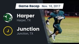 Recap: Harper  vs. Junction  2017