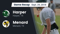 Recap: Harper  vs. Menard  2018