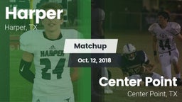 Matchup: Harper vs. Center Point  2018