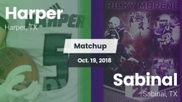Matchup: Harper vs. Sabinal  2018