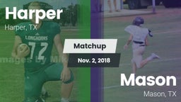 Matchup: Harper vs. Mason  2018