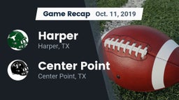 Recap: Harper  vs. Center Point  2019