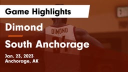 Dimond  vs South Anchorage  Game Highlights - Jan. 23, 2023