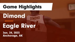 Dimond  vs Eagle River  Game Highlights - Jan. 24, 2023
