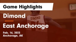 Dimond  vs East Anchorage  Game Highlights - Feb. 16, 2023