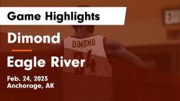 Dimond  vs Eagle River  Game Highlights - Feb. 24, 2023