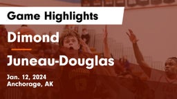 Dimond  vs Juneau-Douglas  Game Highlights - Jan. 12, 2024