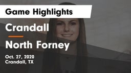 Crandall  vs North Forney  Game Highlights - Oct. 27, 2020