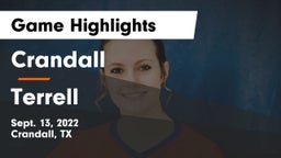 Crandall  vs Terrell  Game Highlights - Sept. 13, 2022
