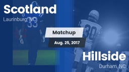 Matchup: Scotland vs. Hillside  2017