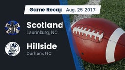 Recap: Scotland  vs. Hillside  2017