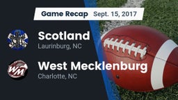 Recap: Scotland  vs. West Mecklenburg  2017
