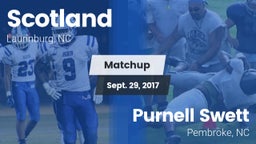 Matchup: Scotland vs. Purnell Swett  2017