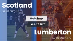 Matchup: Scotland vs. Lumberton  2017