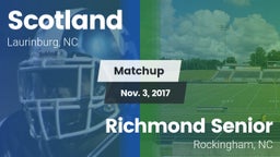 Matchup: Scotland vs. Richmond Senior  2017