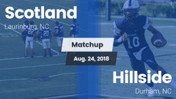 Matchup: Scotland vs. Hillside  2018