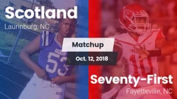 Matchup: Scotland vs. Seventy-First  2018