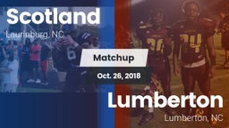 Matchup: Scotland vs. Lumberton  2018