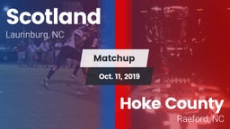 Matchup: Scotland vs. Hoke County  2019