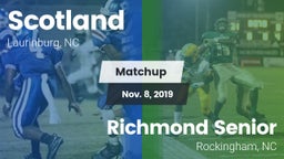 Matchup: Scotland vs. Richmond Senior  2019