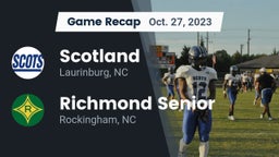 Recap: Scotland  vs. Richmond Senior  2023