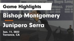 Bishop Montgomery  vs Junipero Serra  Game Highlights - Jan. 11, 2022