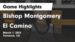 Bishop Montgomery  vs El Camino  Game Highlights - March 1, 2022