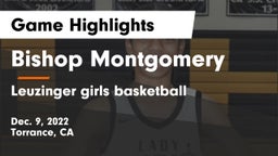 Bishop Montgomery  vs Leuzinger girls basketball Game Highlights - Dec. 9, 2022