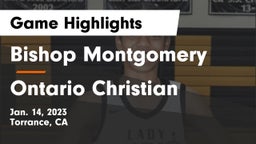 Bishop Montgomery  vs Ontario Christian  Game Highlights - Jan. 14, 2023