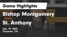 Bishop Montgomery  vs St. Anthony  Game Highlights - Jan. 19, 2023