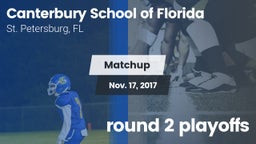 Matchup: Canterbury vs. round 2 playoffs 2017