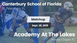Matchup: Canterbury vs. Academy At The Lakes 2018