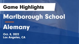 Marlborough School vs Alemany Game Highlights - Oct. 8, 2022