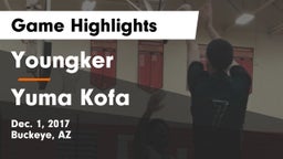 Youngker  vs Yuma Kofa  Game Highlights - Dec. 1, 2017