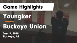Youngker  vs Buckeye Union  Game Highlights - Jan. 9, 2018