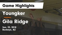 Youngker  vs Gila Ridge Game Highlights - Jan. 23, 2018