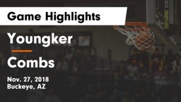 Youngker  vs Combs  Game Highlights - Nov. 27, 2018