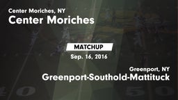 Matchup: Center Moriches vs. Greenport-Southold-Mattituck  2016