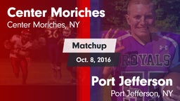 Matchup: Center Moriches vs. Port Jefferson  2016