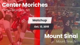 Matchup: Center Moriches vs. Mount Sinai  2018