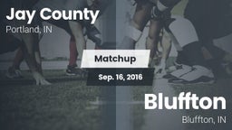 Matchup: Jay County vs. Bluffton  2016