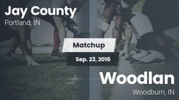 Matchup: Jay County vs. Woodlan  2016