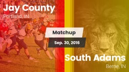 Matchup: Jay County vs. South Adams  2016